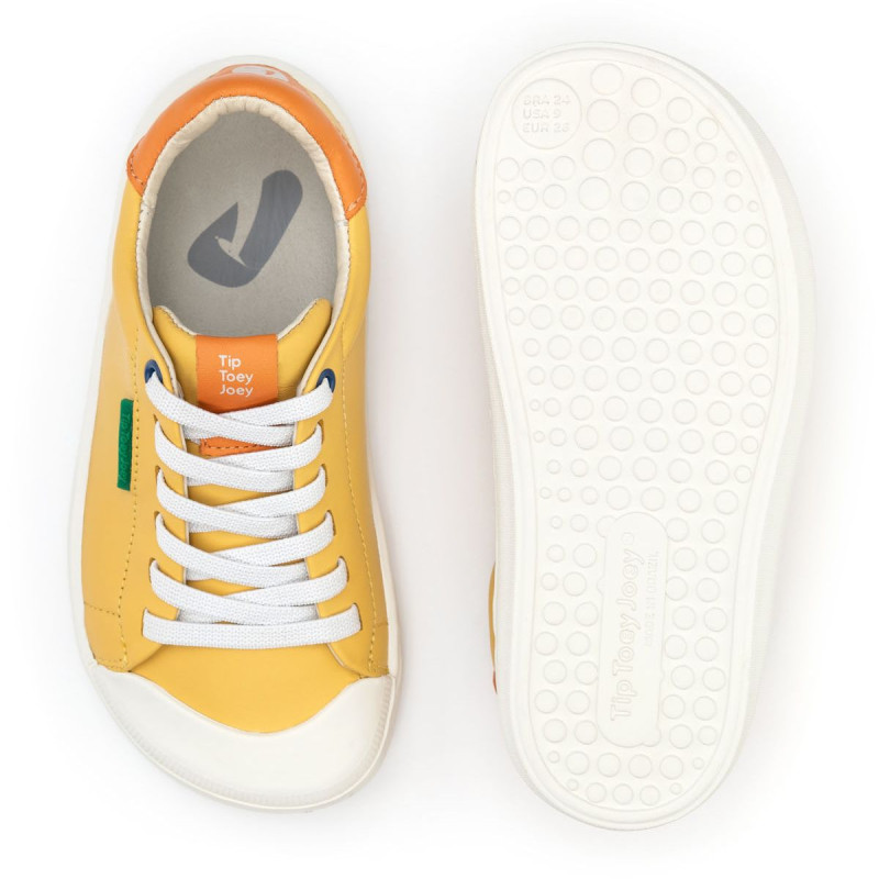 Tip Toey Joey Tip Toey Joey Kidos Sneakers Volt Colors Pequi Tangerine