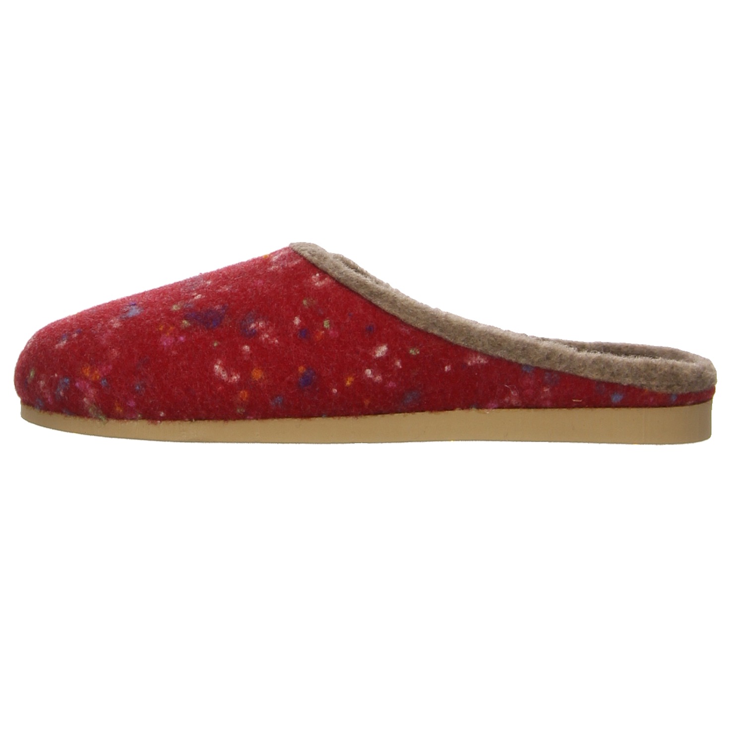 Helmut Trunte Pantoffeln rot rot