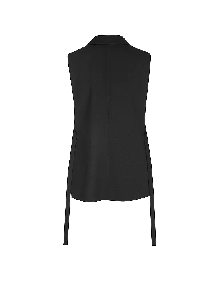 LUISA CERANO Gilet  schwarz