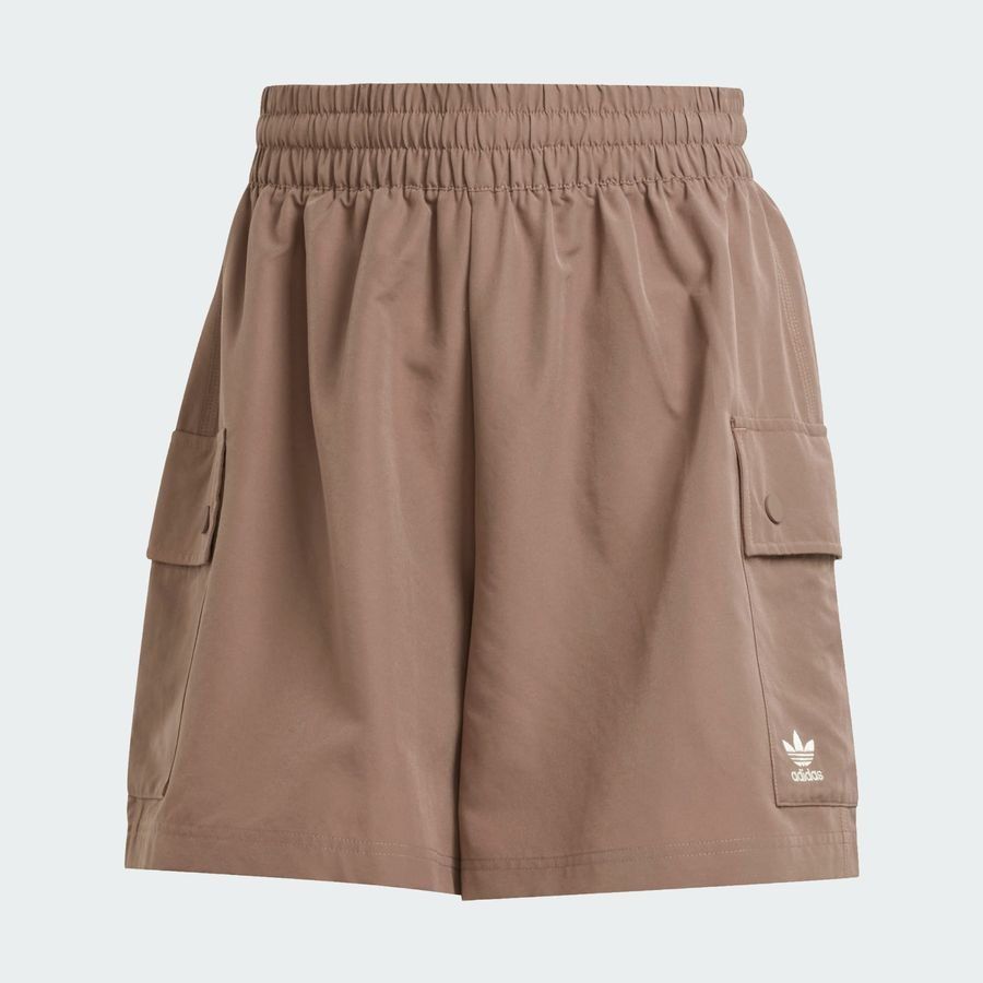 Adidas Original Essentials Woven High-Waist Cargo Shorts