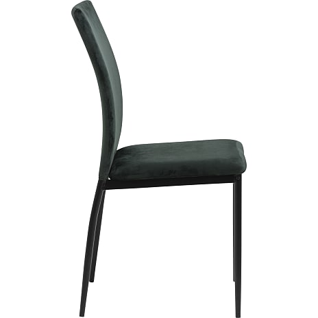 Demina spisebordsstol - mørkegrøn velour