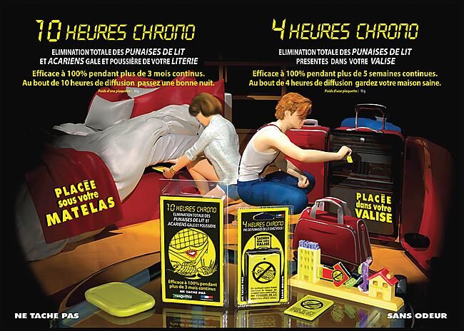 TRANQUILLEO - ANTI PUNAISES 10 HEURES CHRONO LITERIE