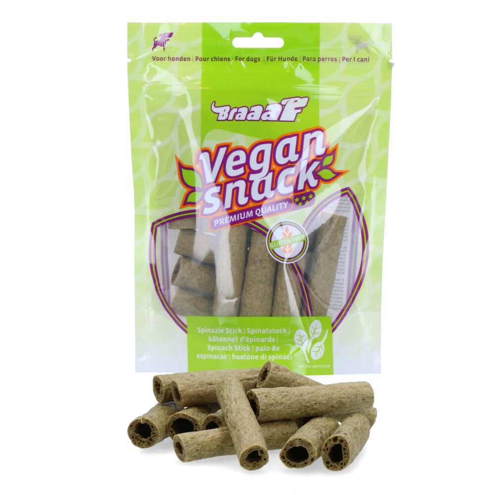 Braaaf Spinazie Sticks 6 cm80 gr