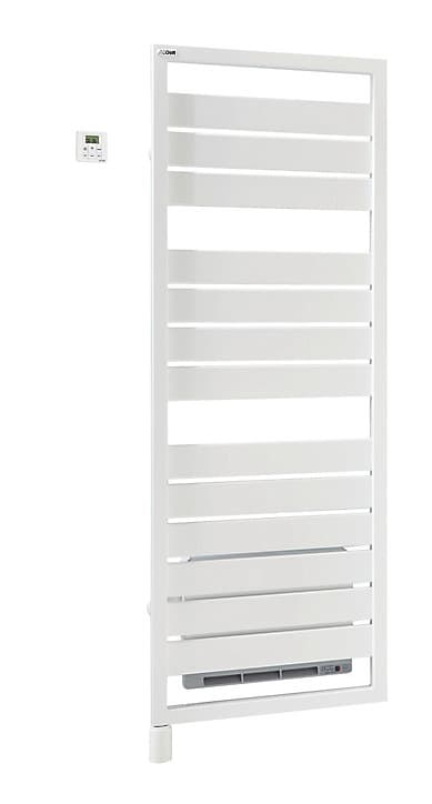 Sèche-serviettes électrique à inertie fluide Acova Astrakan +Air blanc 750W + soufflerie 1000W