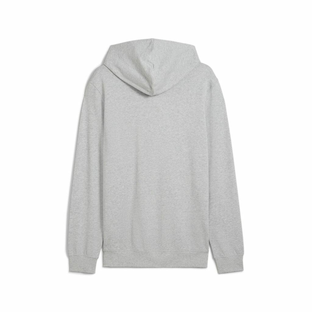 PUMA<br>Moletom com capuz e logo quadrado bordado
