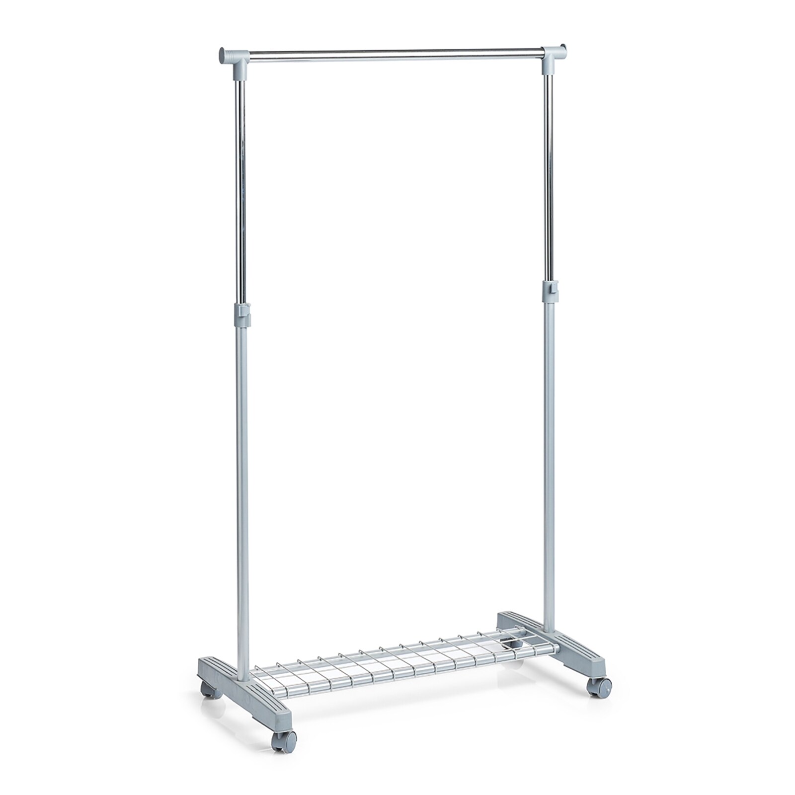 HTI-Living Rollkleiderständer Metall, Kunststoff