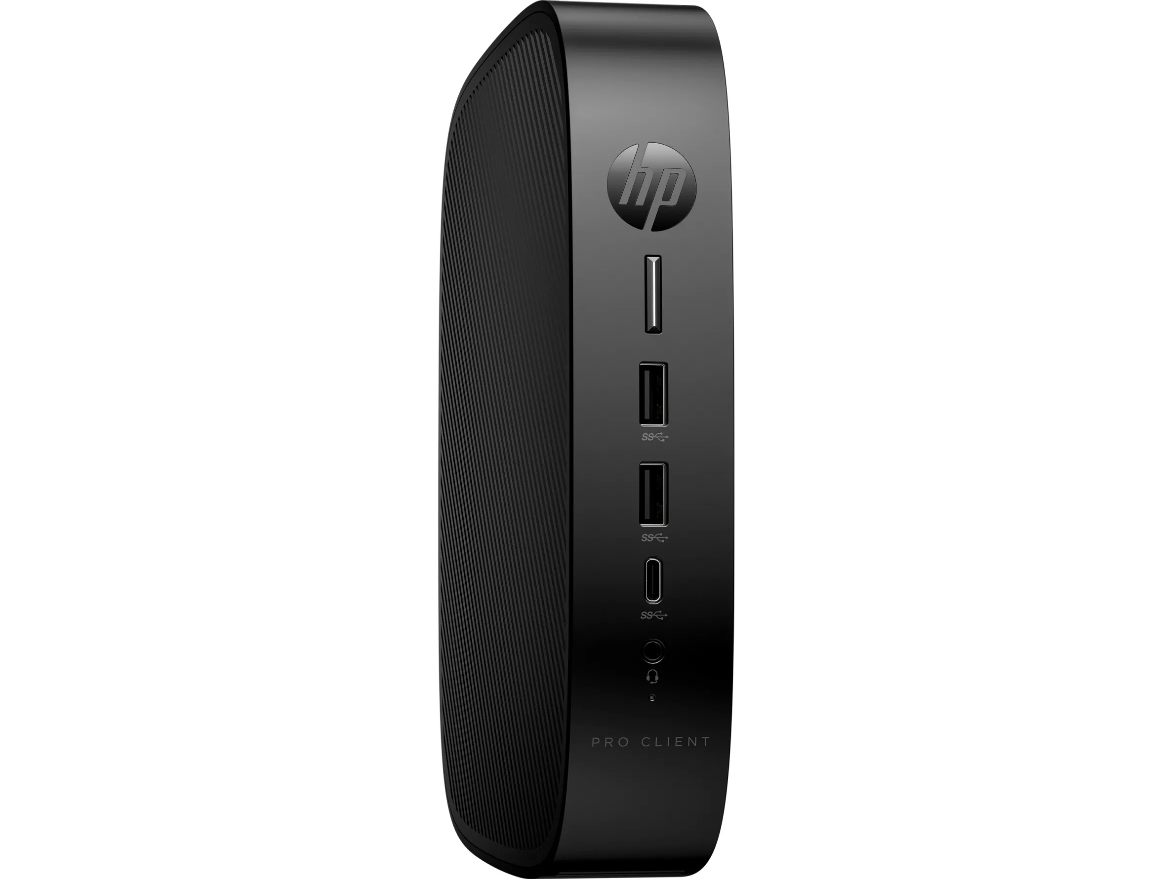 HP Pro t550 - Tynd klient - USFF 1 x Celeron J6412 / op til 2.6 GHz - RAM 8 GB - flash 64 GB - eMMC - UHD Graphics - Gigabit Ethernet - Win 10 IoT Enterprise 2021 LTSC - skærm: ingen