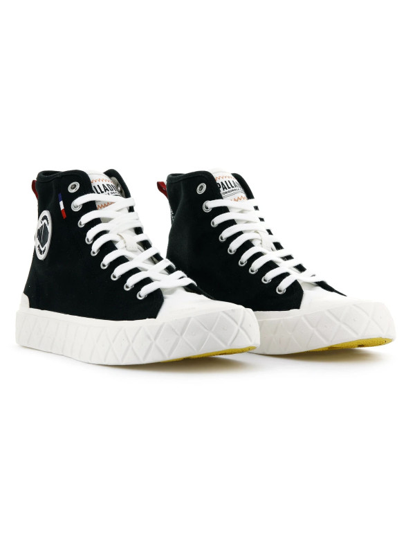 PALLA ACE CANVAS MID Black - Palladium