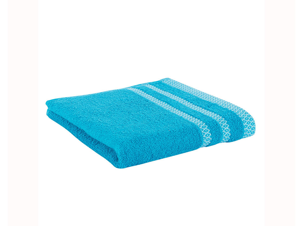 TOALHETE TURCO ACTUEL TURQUESA 360G 30X50CM