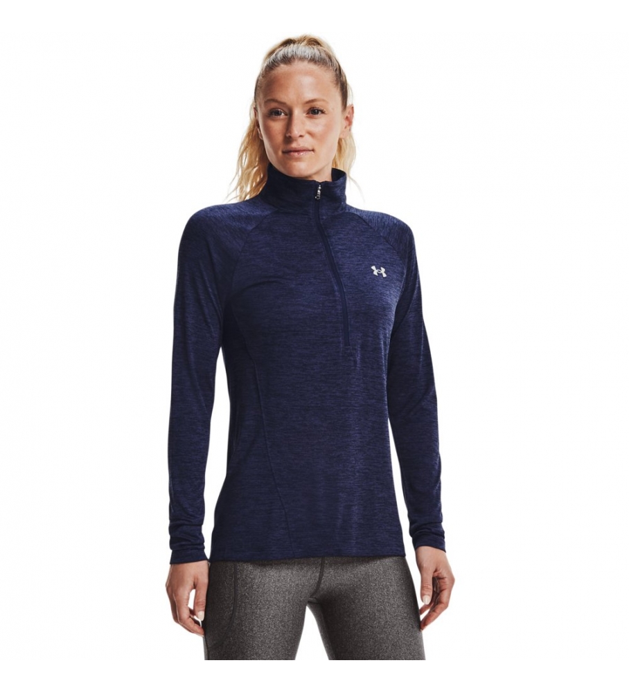 Camiseta Under Armour Tech com zíper até a metade