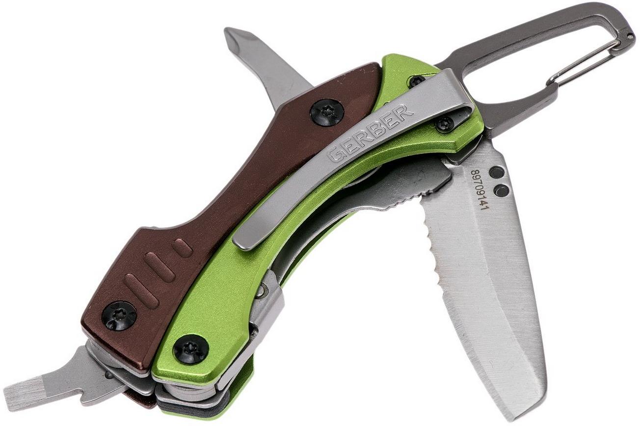 Gerber Crucial multitool groen in blister. 31-000238