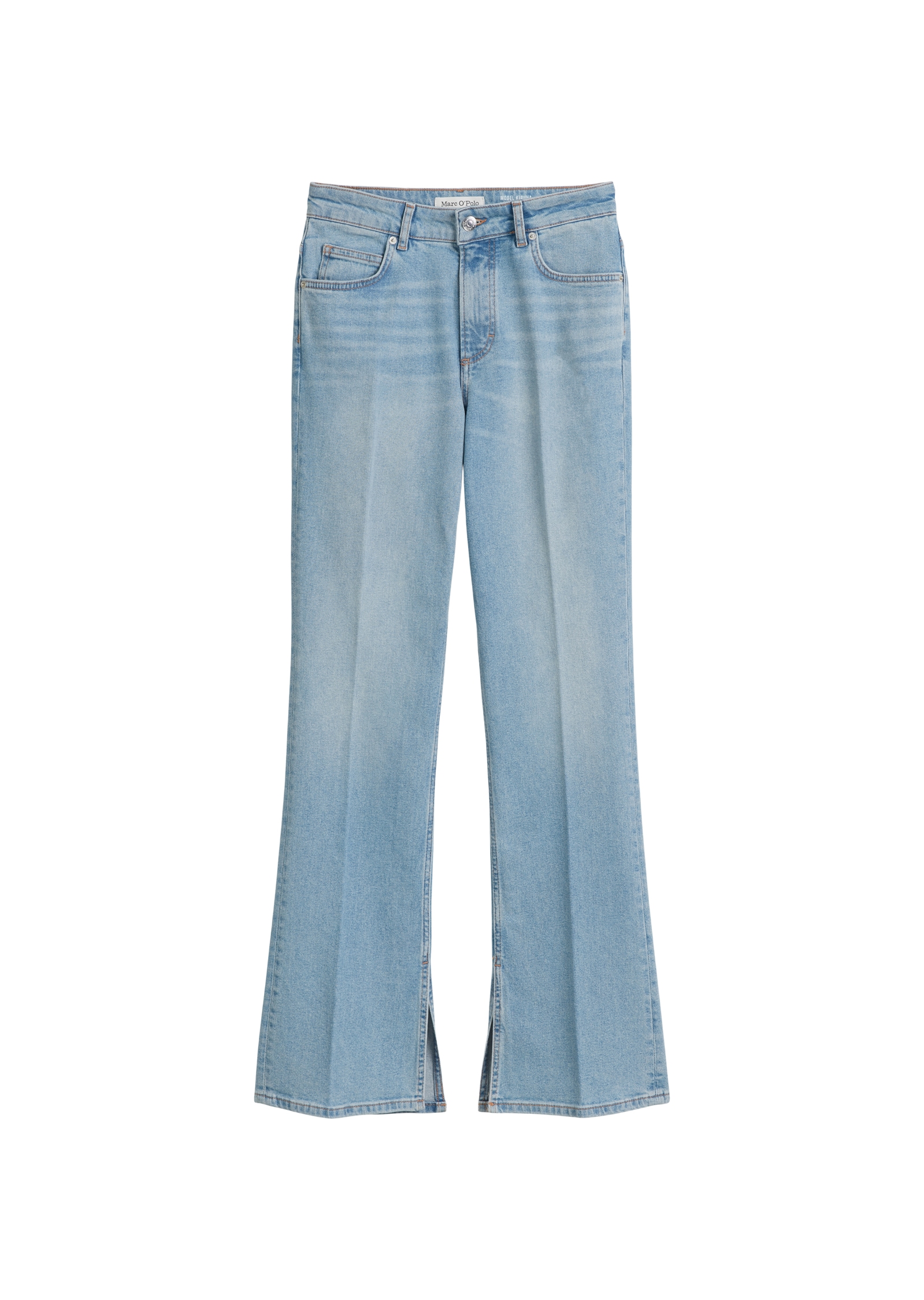 Marc O'Polo Bootcut-Jeans »Kiruna«, Schlitze an der Beininnenseite, hohe Leibhöhe