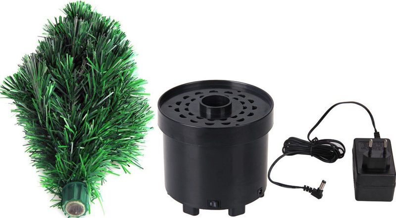 Kunstkerstboom - Groen - 65 cm - Glasvezelverlichting In 9 Kleuren