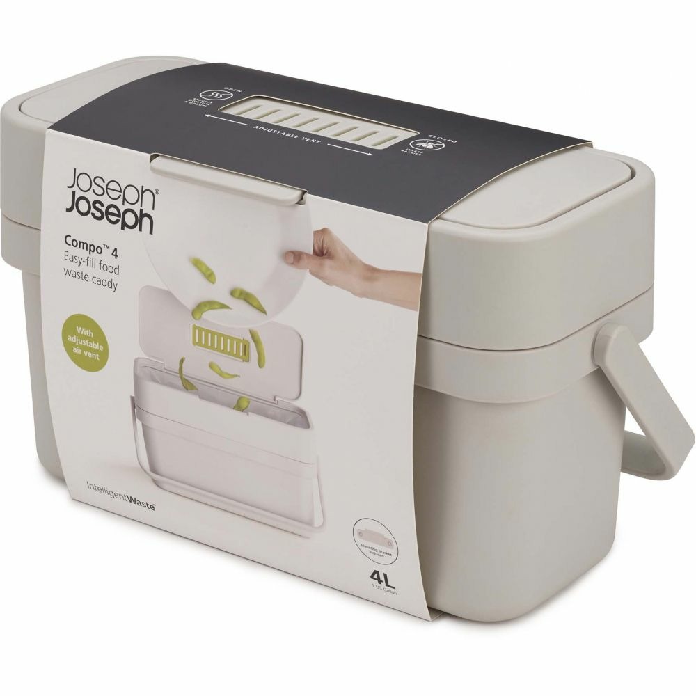 Composteur de cuisine compo 4 food waste caddy