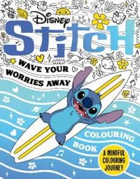 Disney Stitch - Wave Your Worries Away Colouring Book
