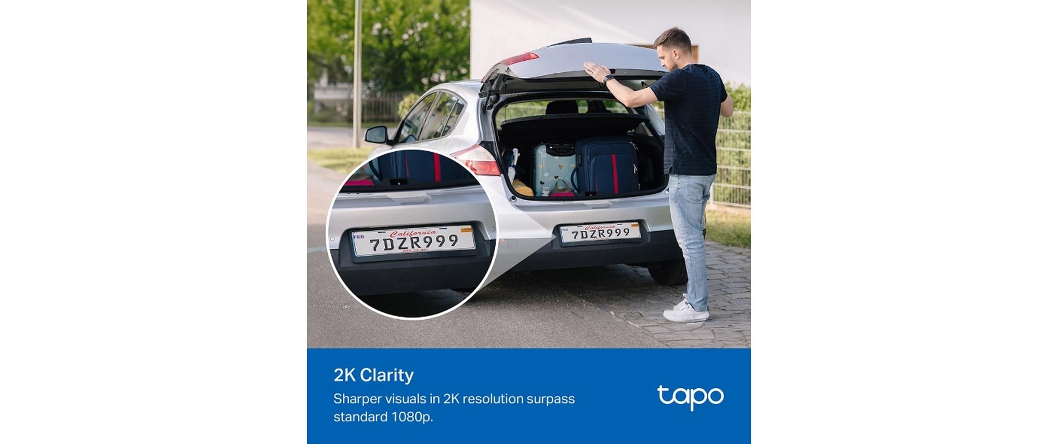 Netzwerkkamera Tapo C410 inkl. Solarpanel Tapo A201Solarbetriebenes Sicherheitskamera-Kit