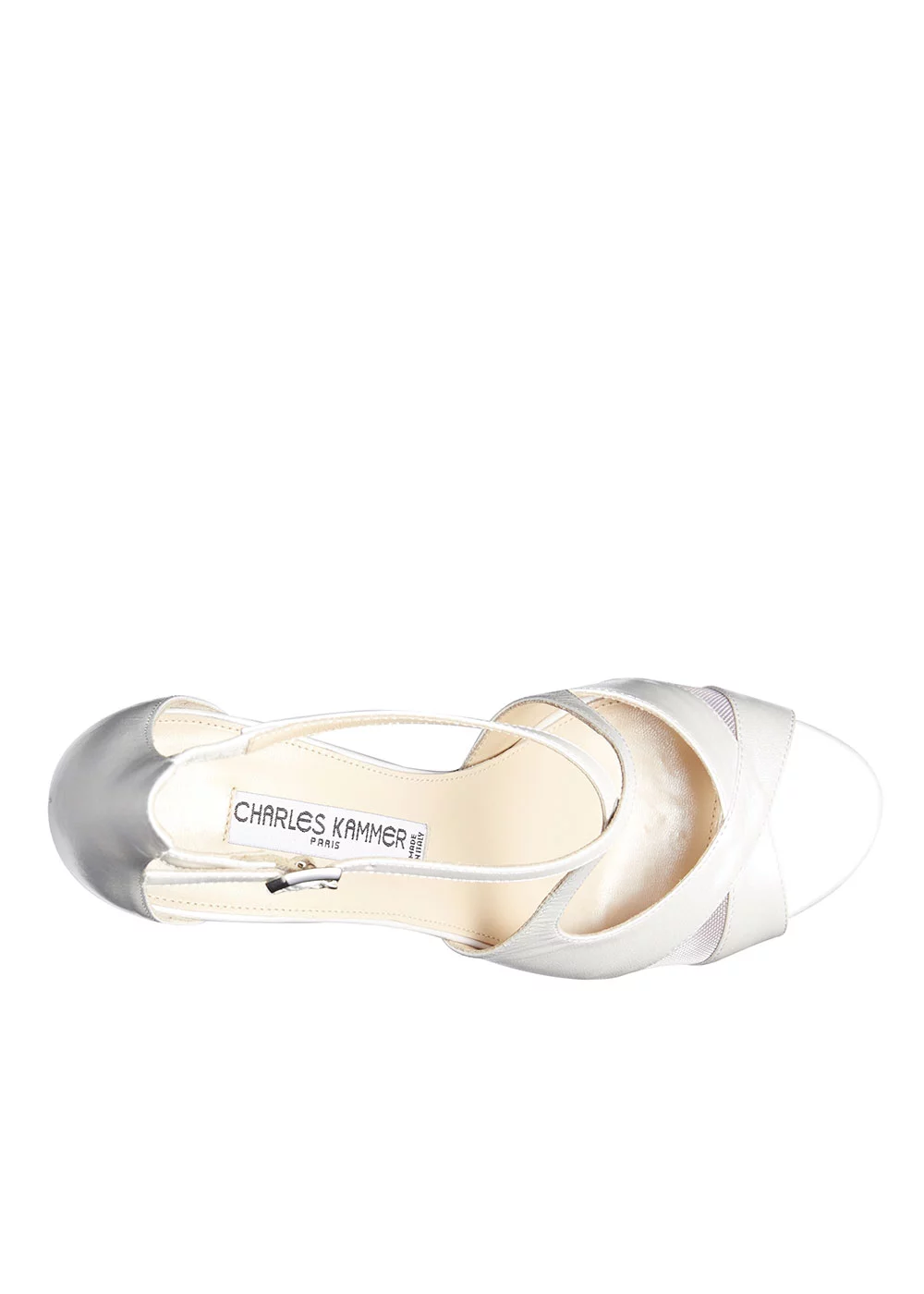 SANDALE BECCARIA CUIR IVOIRE