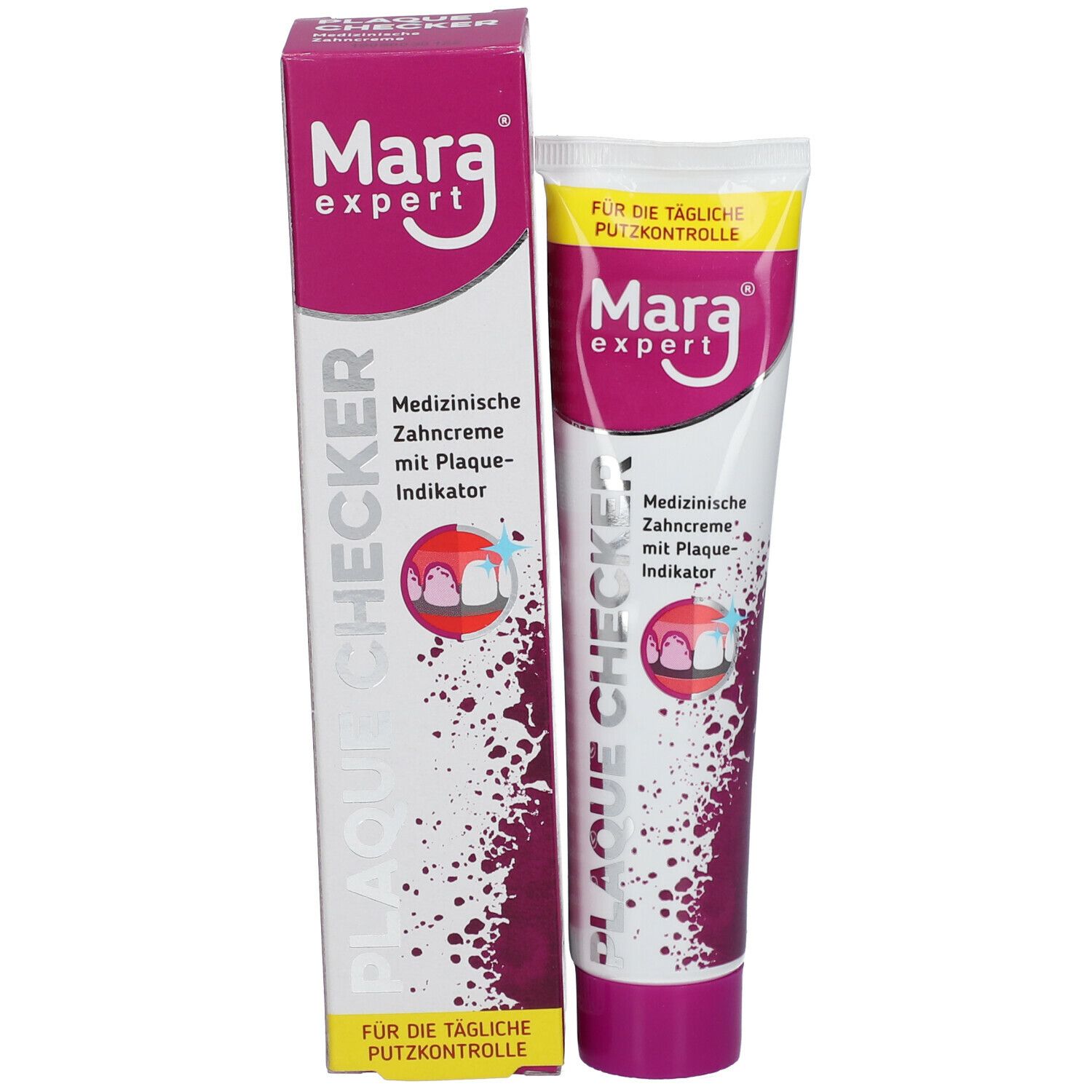 Mara® expert Plaque Checker Medizinische Zahncreme