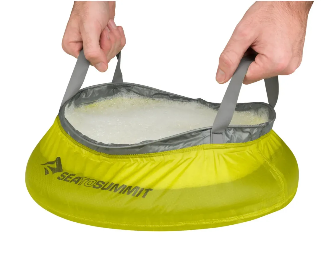 Sea To Summit Ultra-Sil Kitchen Sink 10L Lime/Grey