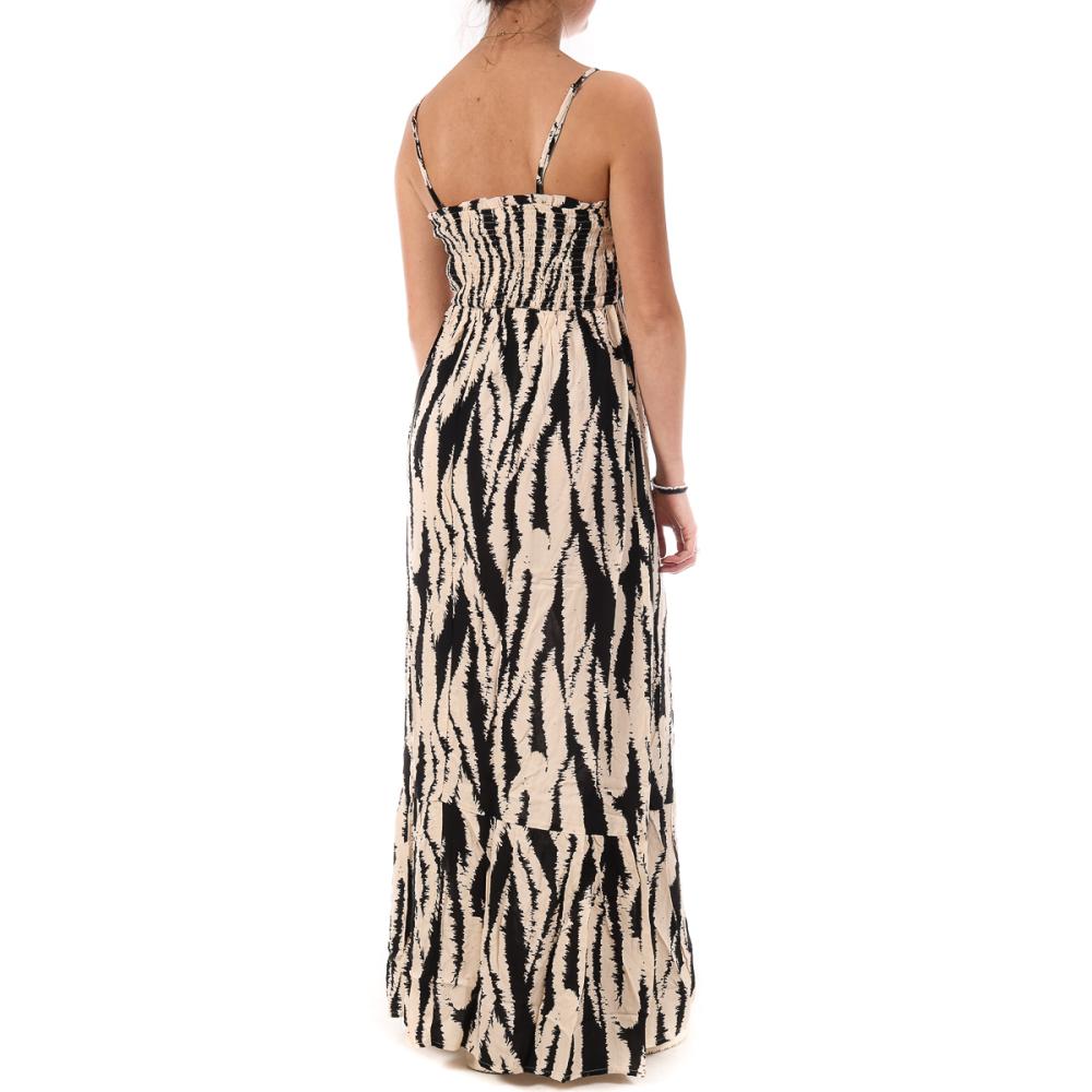 JDY Robes Beige Femme JDY Jdystarr Life Smock Maxi Dress Wvn Kb 15305968-T*A