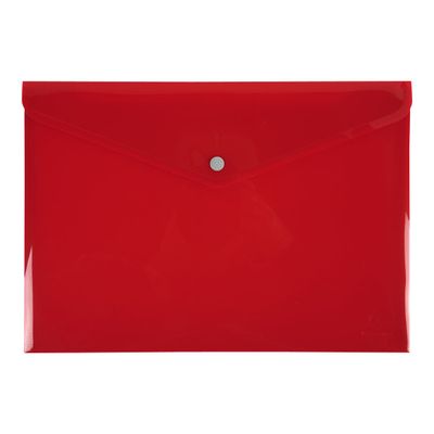 Exacompta Iderama - Pochette enveloppe - format A4 - bouton pression - disponible dans différentes couleurs