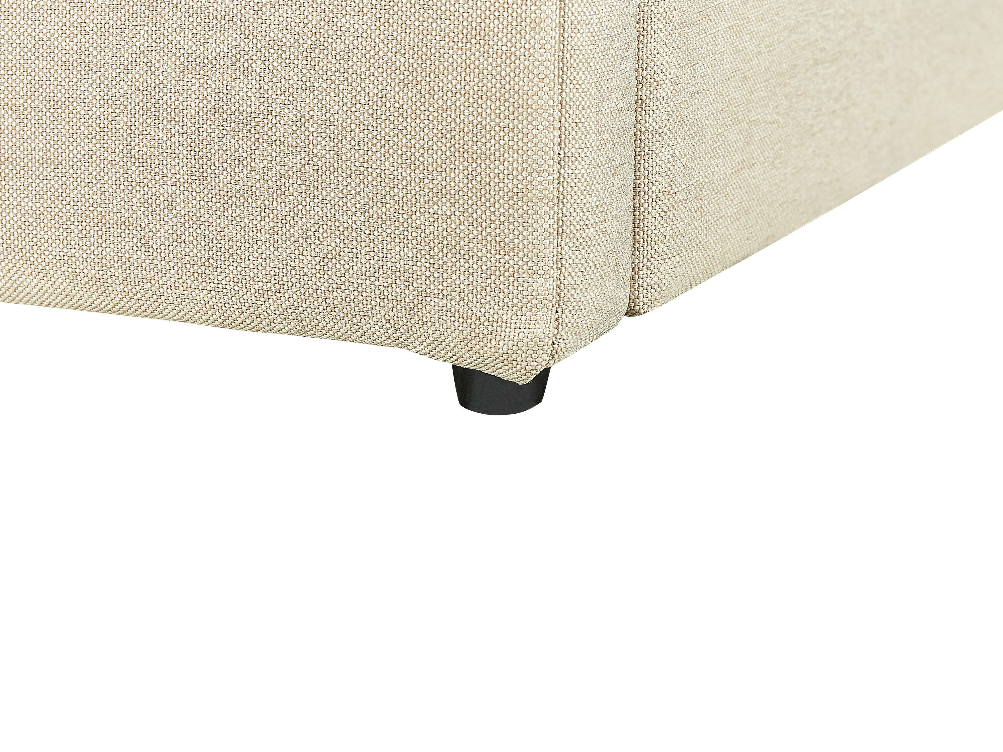Bed met opbergruimte Stof DREUX 180 x 200 cm Beige