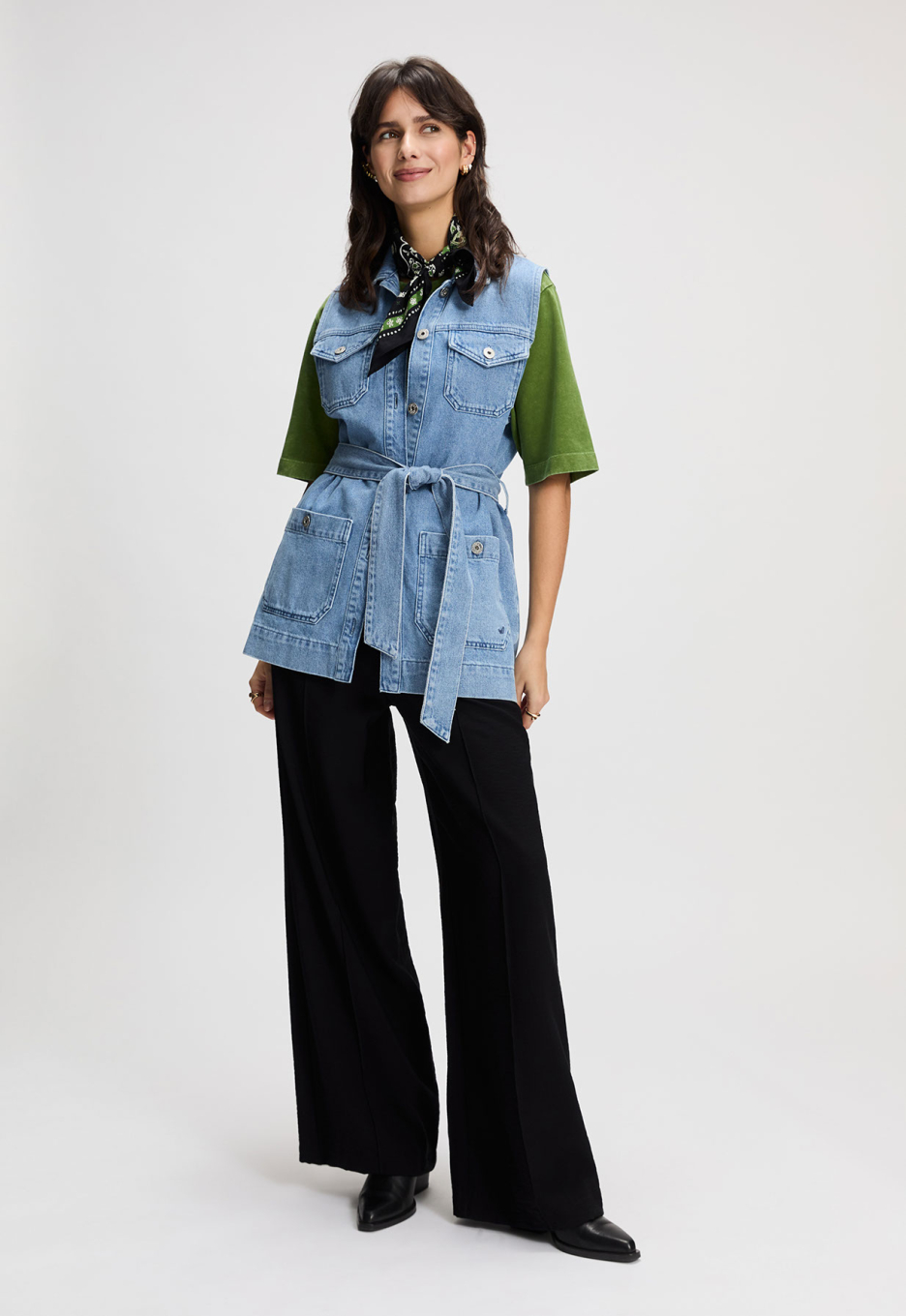 Silvercreek Denim Utility Gilet