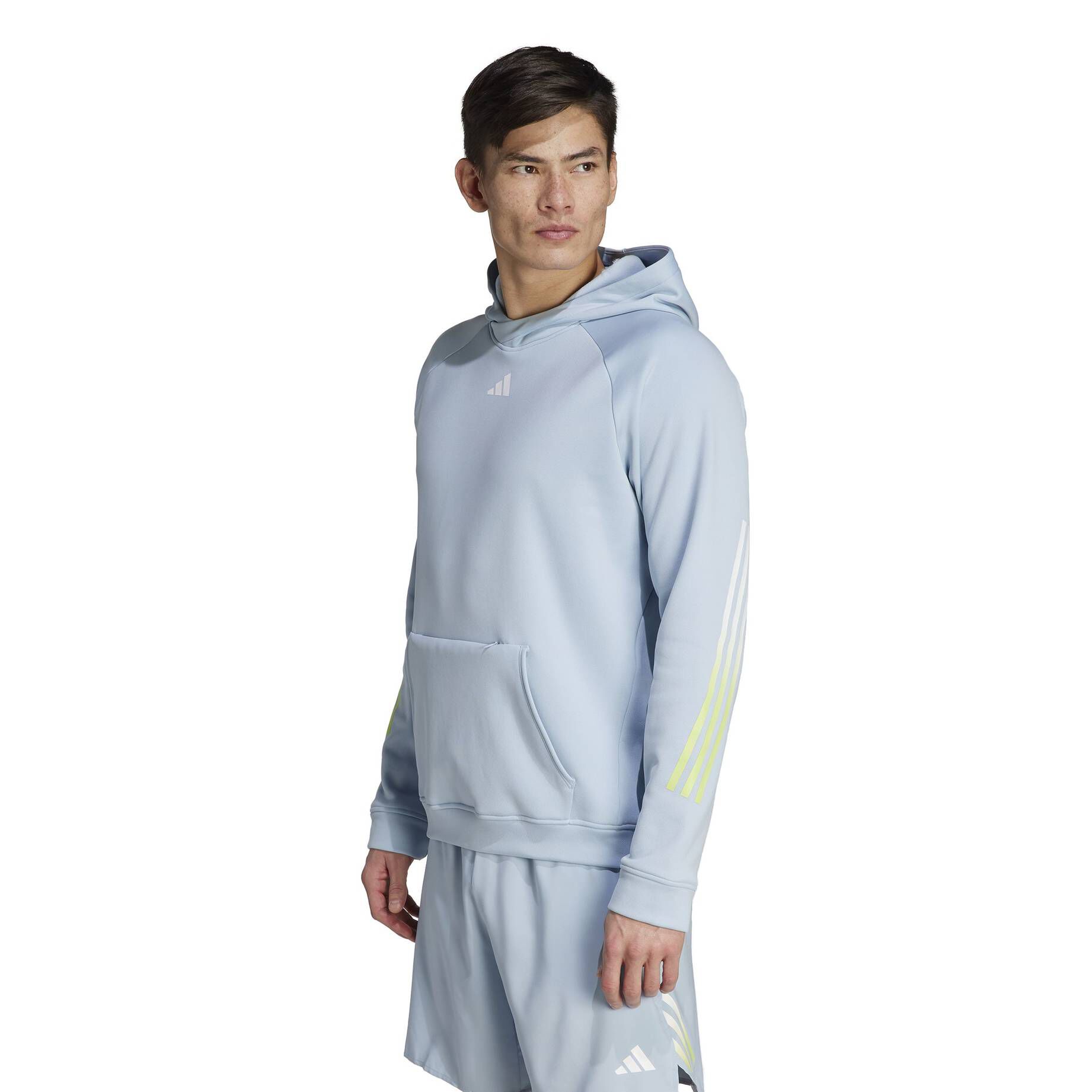 adidas Performance| Herren Trainingshoodie TRAIN ICONS 3-STRIPES TRAINING HOODIE