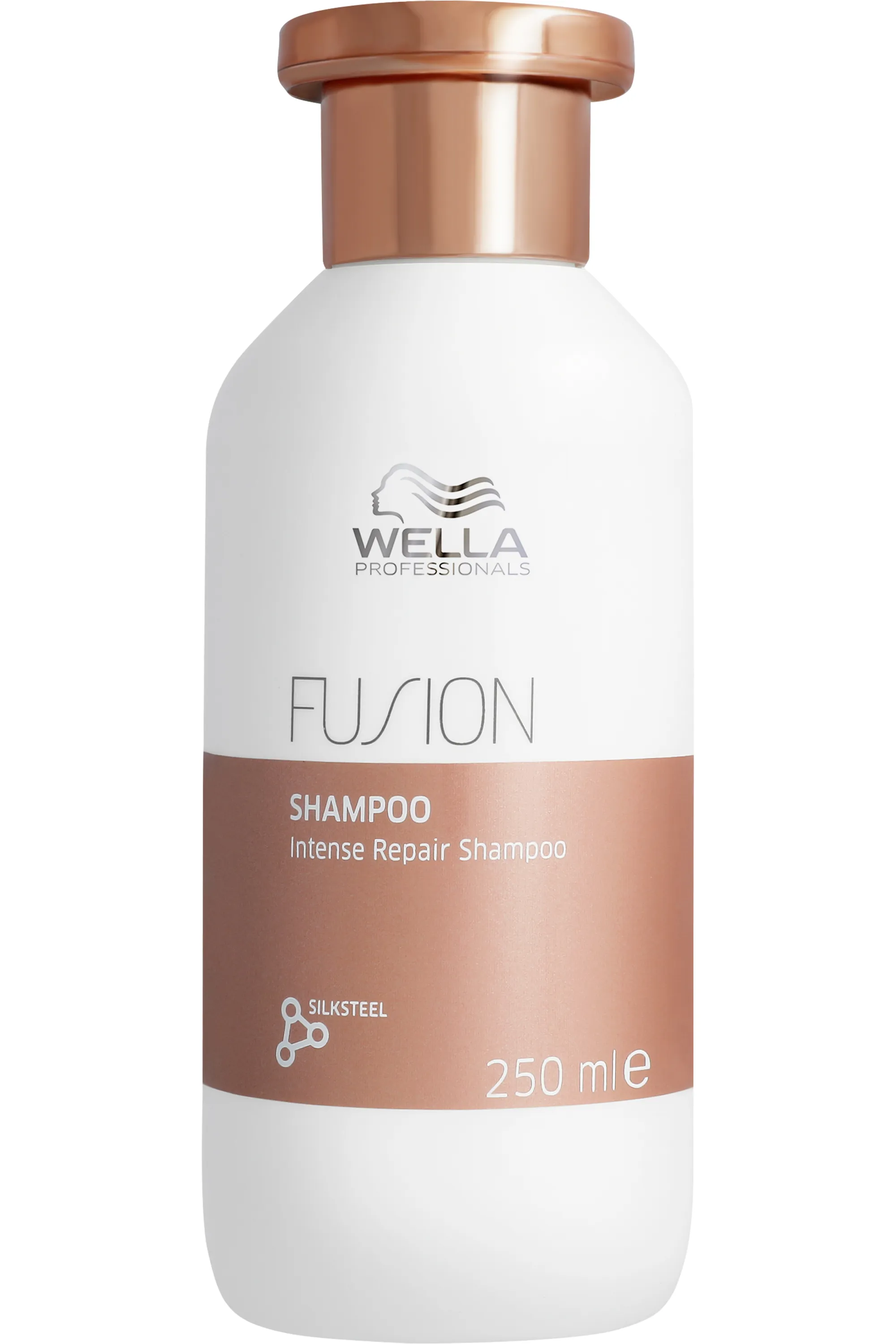 Wella Professionals Shampoing réparation intense pour cheveux abîmés et fragilisés Fusion-250 ml