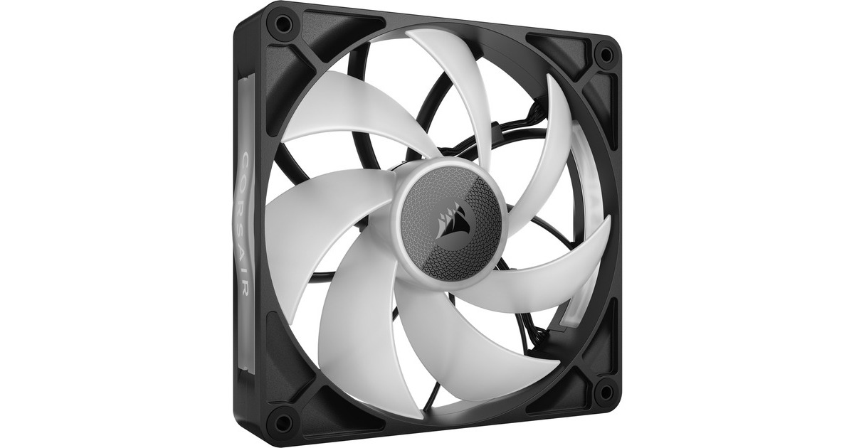 CorsairiCUE LINK RX140 MAX RGB case fan  (Zwart, 140 x 140 x 30 mm, PWM)