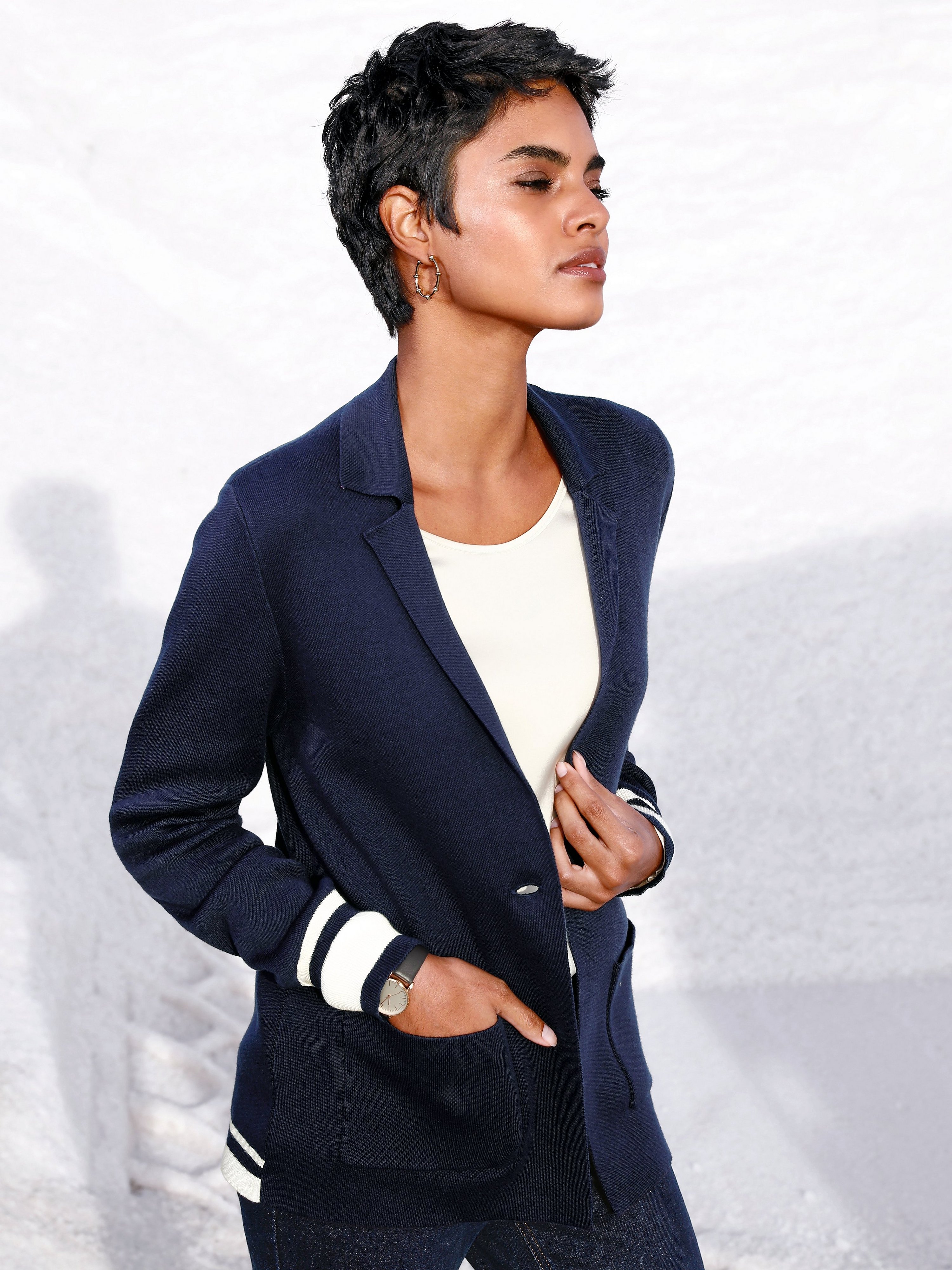 Strickblazer