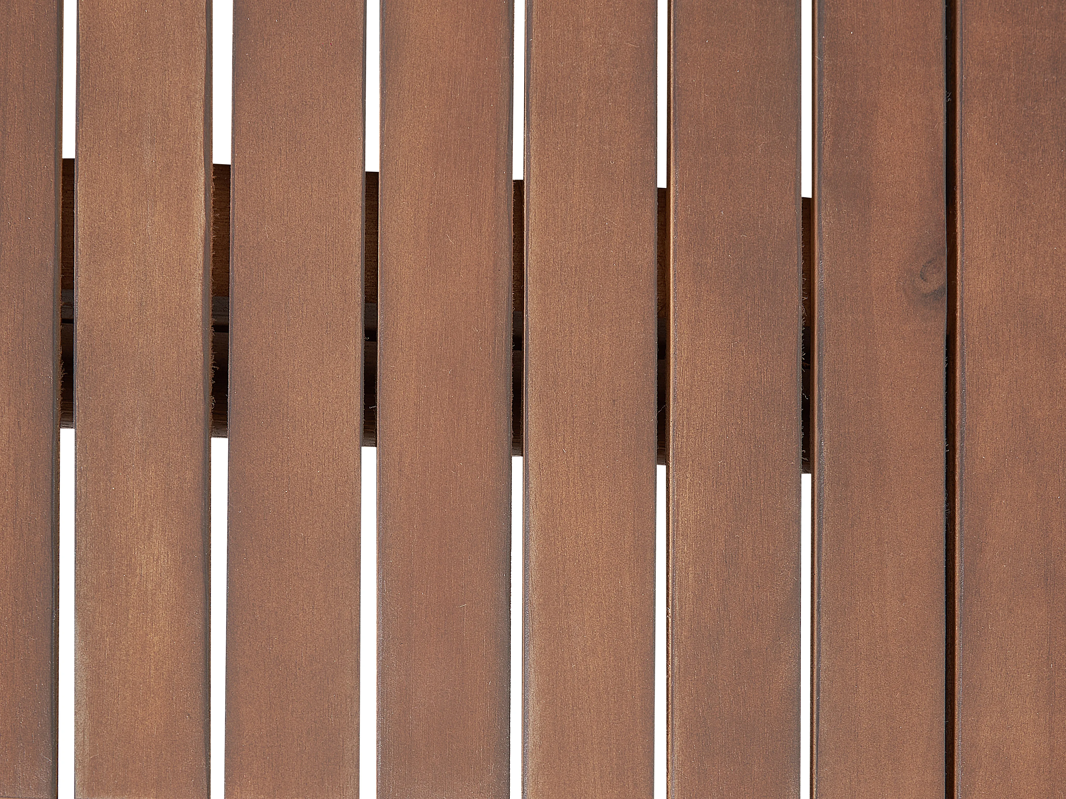 Uitschuifbare tuintafel CESANA 180/240 cm 100 cm Acaciahout Donkerbruin