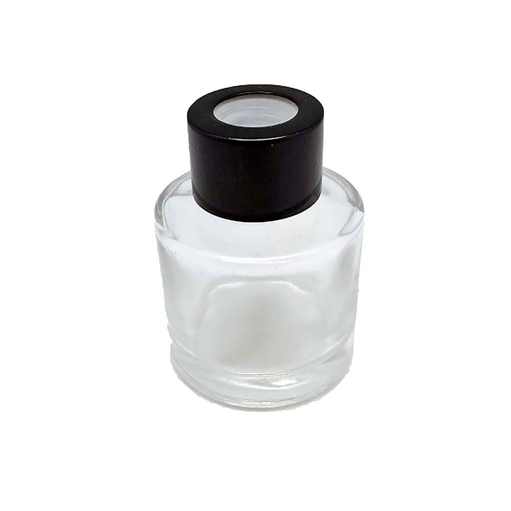 Bouteille diffuseur de parfum avec bouchon noir 50ml