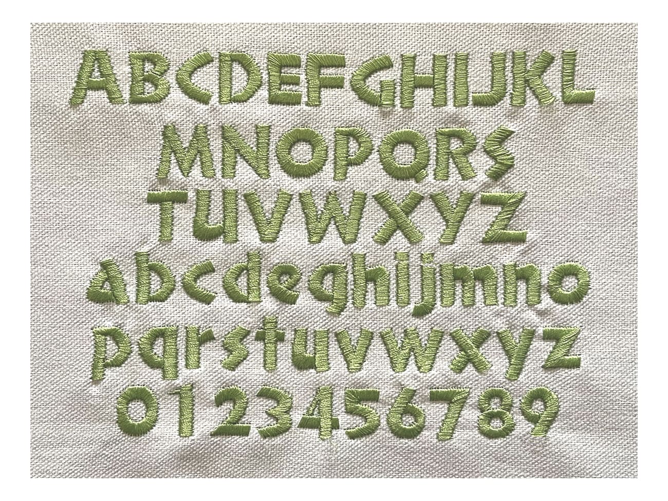 Broderie - Modèle M4 - Vert amande - Meilleur du Chef