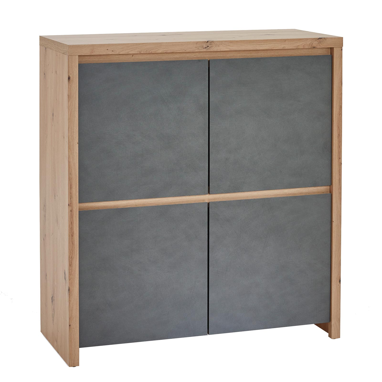 Kommode - Artisan Eiche - Matera - 4 Türen - 105 cm