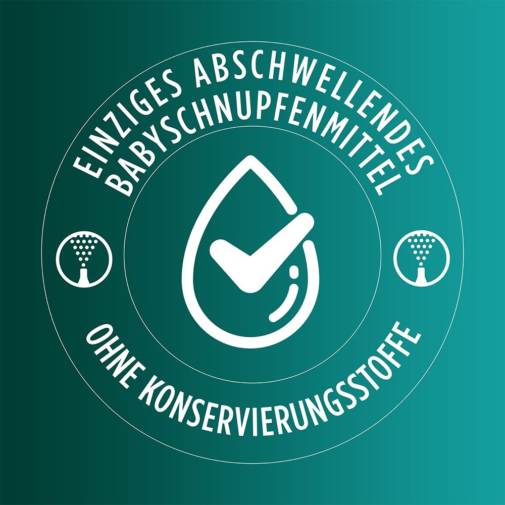 Nasivin® Dosiertropfer Baby, befreit langanhaltend verstopfte Nasen