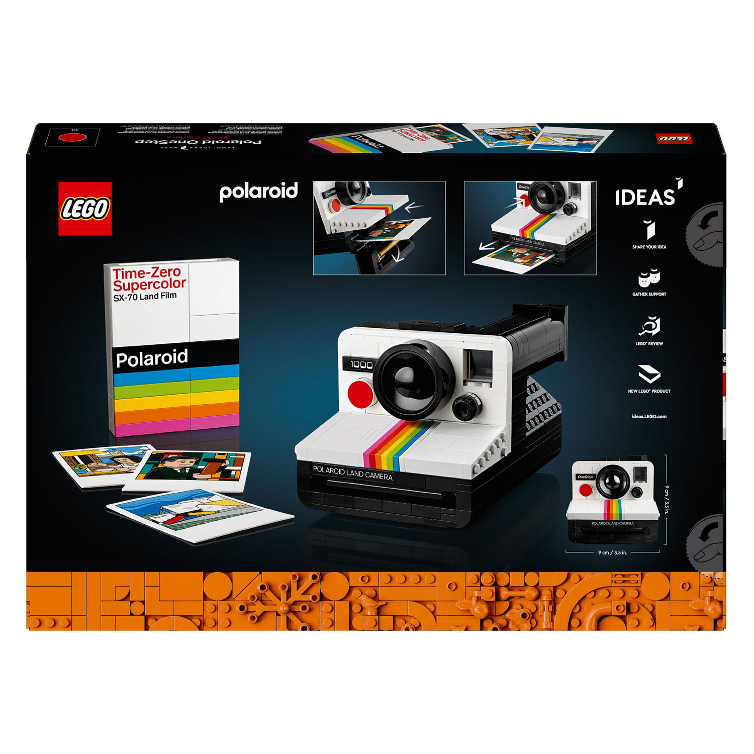LEGO Ideas 21345 Polaroid OneStep SX-70 Camera