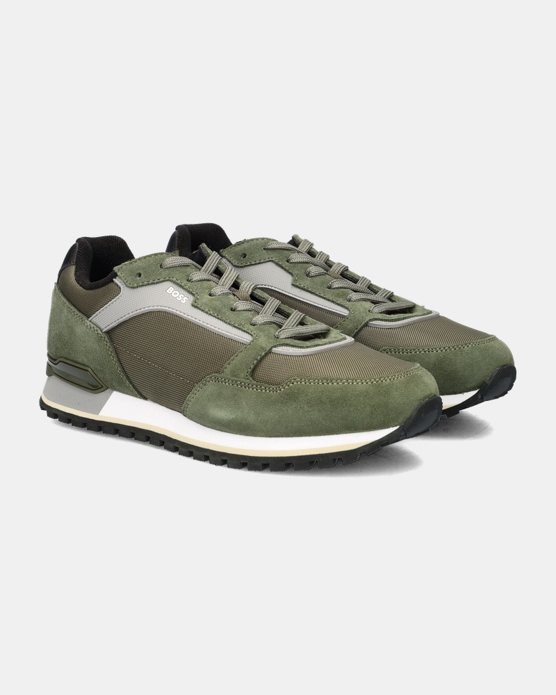 BOSS Parkour L Runner Lage sneakers  - groen