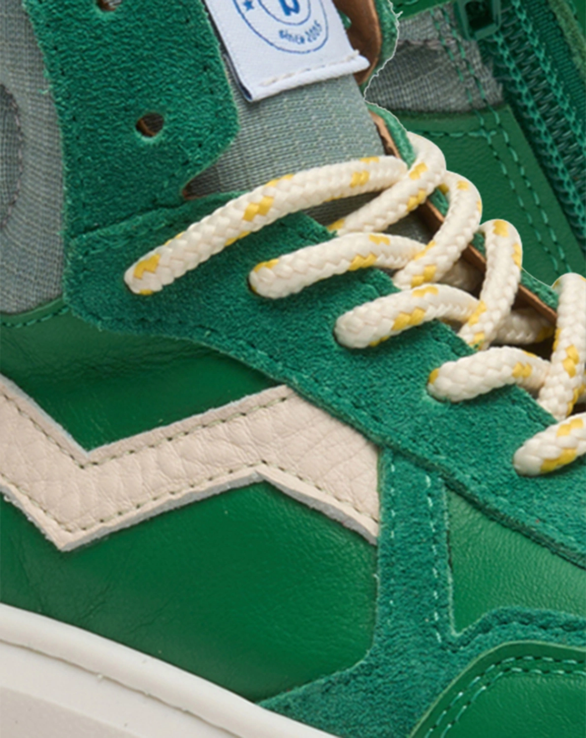 Schnür-Sneaker MIO hoch in green