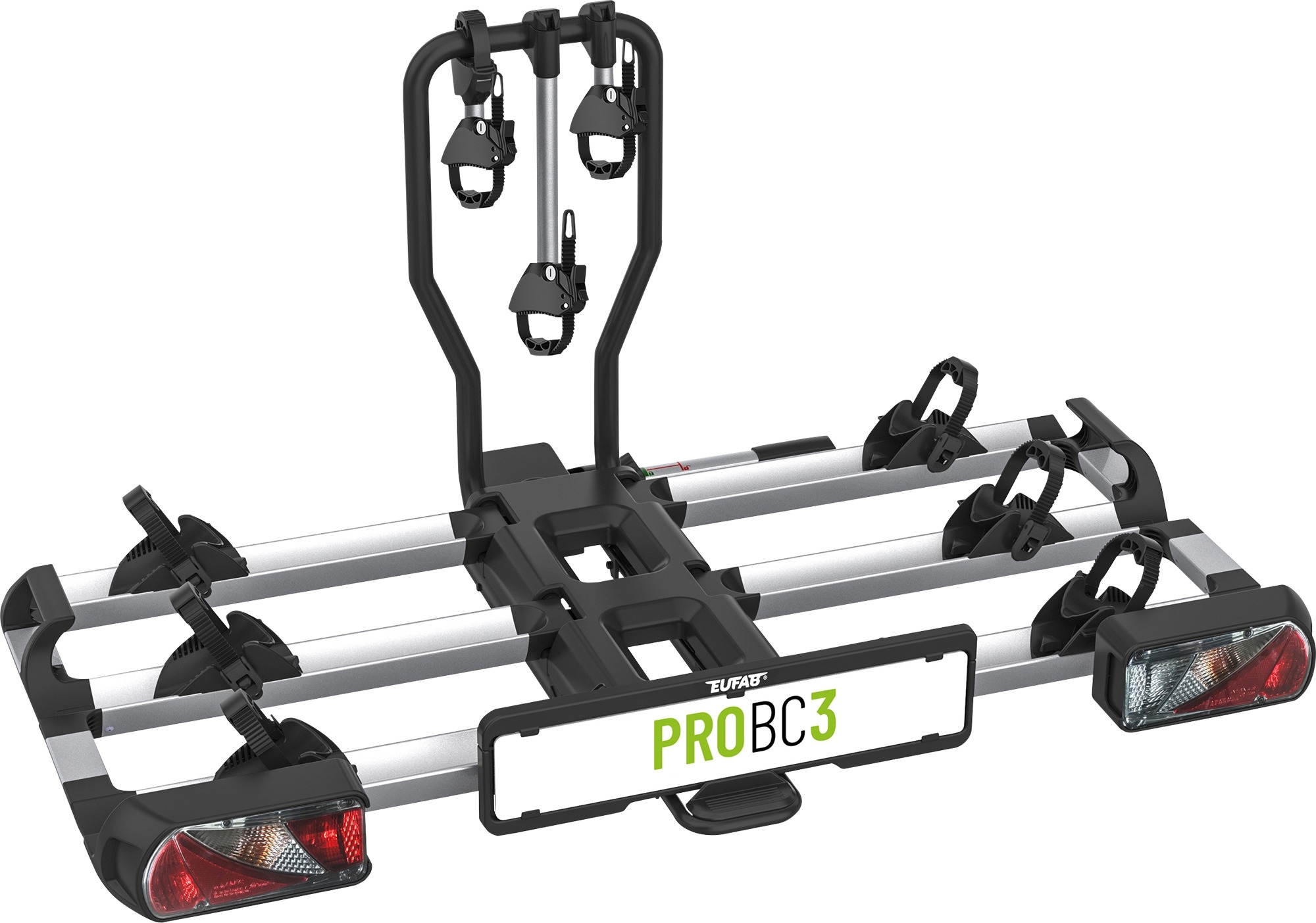 EUFAB Fahrradträger PROBC3 für 3 Fahrräder, E-Bike geeignet