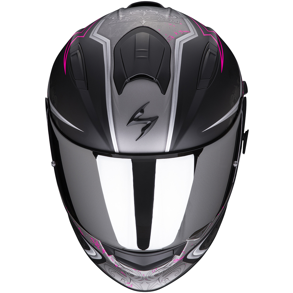 Scorpion - Casque Exo-491 Run Noir Mat / Rose