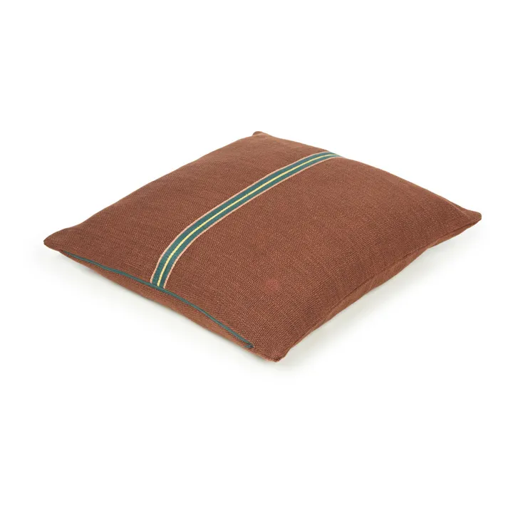 Libeco Housse de coussin Jasper | Terracotta