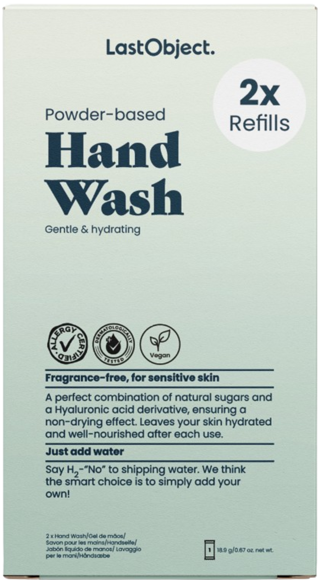 LastObject  Hand Wash Refill, 37,80 g