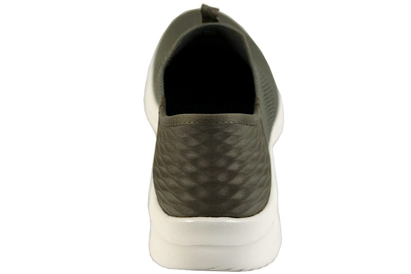 SKECHERS SLIP-INS ULTRA FLEX COZY STREAK VEGAN OLIVE