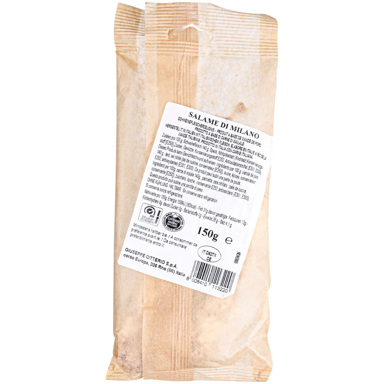 Citterio Salametti 2x75g