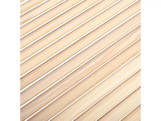 Porte d'armoire à persiennes 69x39,4 cm bois de pin massif