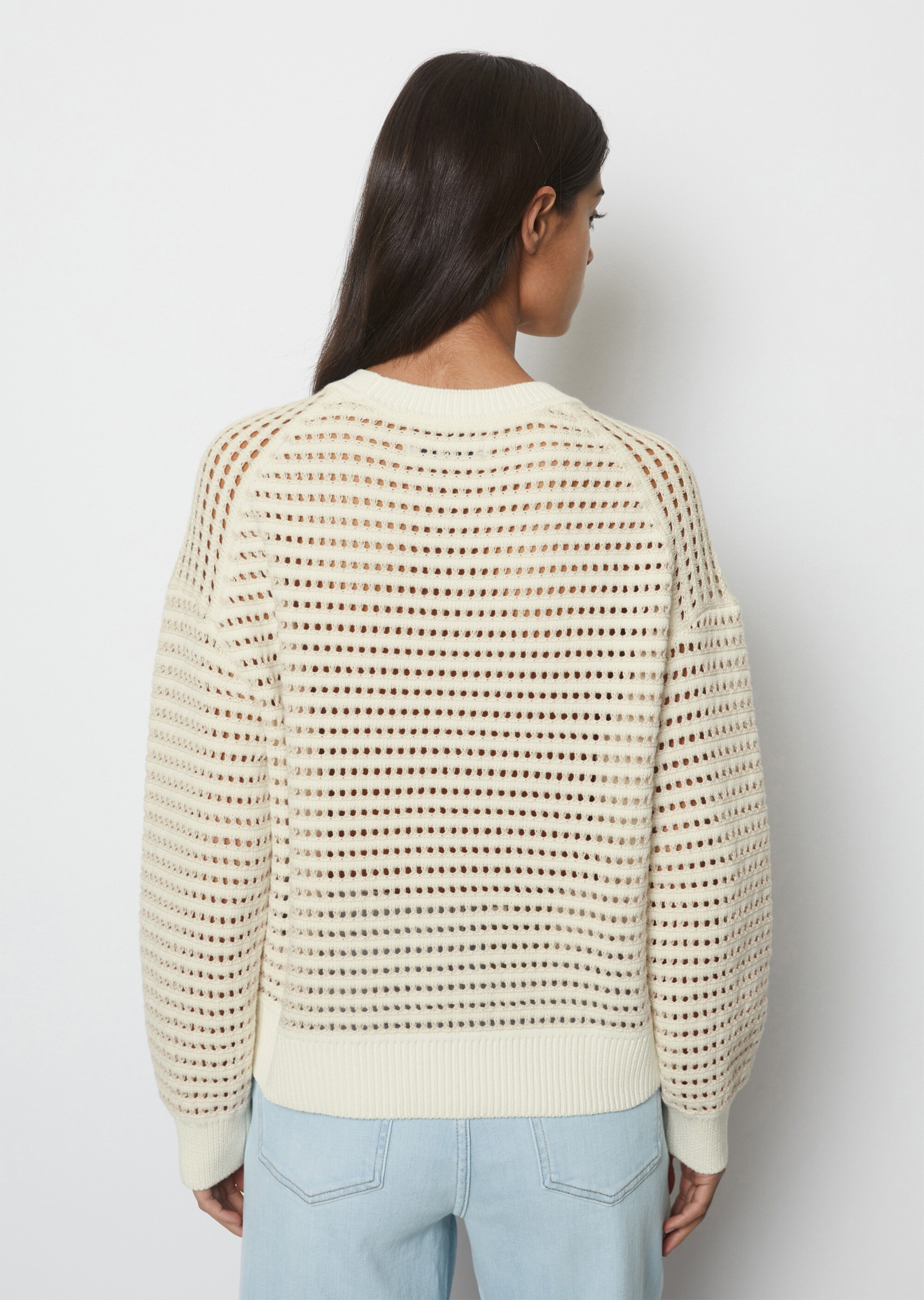 DfC Pullover relaxedmit Ajour-Muster