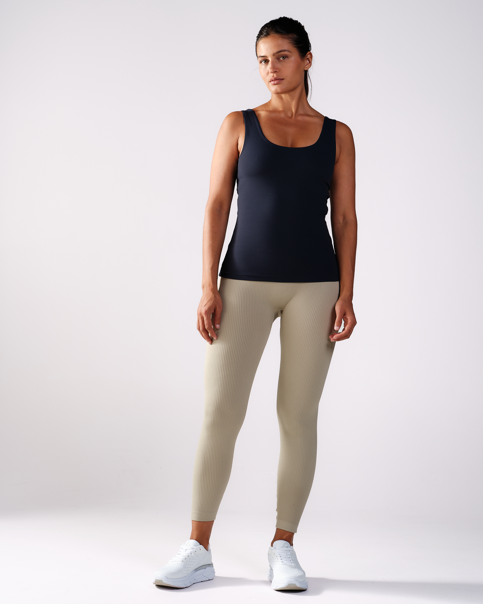 LEVITY Rib Tights Green