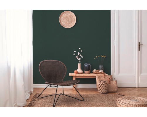 Vliesbehang 37953-3 Metropolitan Stories 2 Textiel Effen Groen