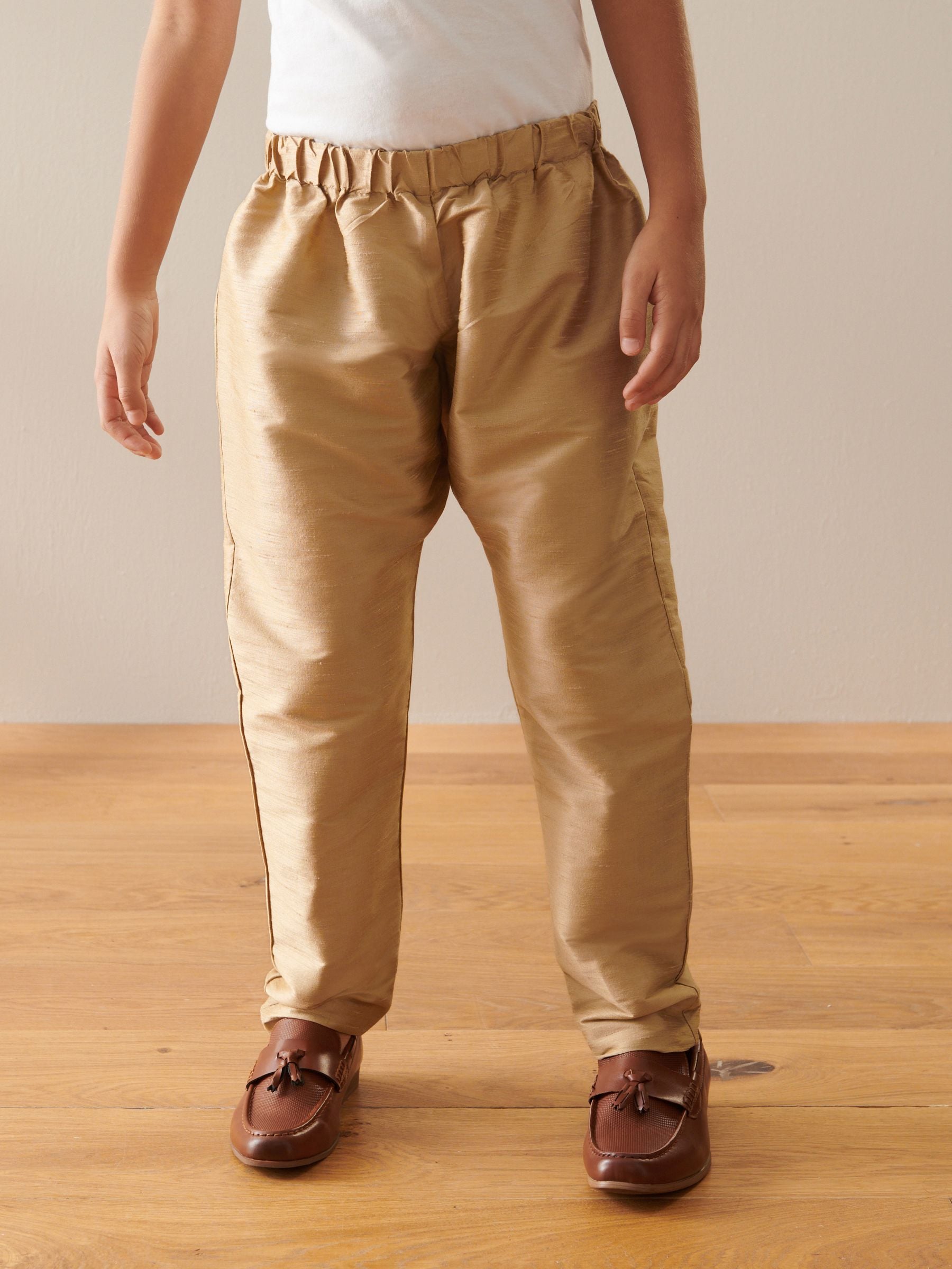 Goud - Kurta broek (3 mnd- 16 jr)